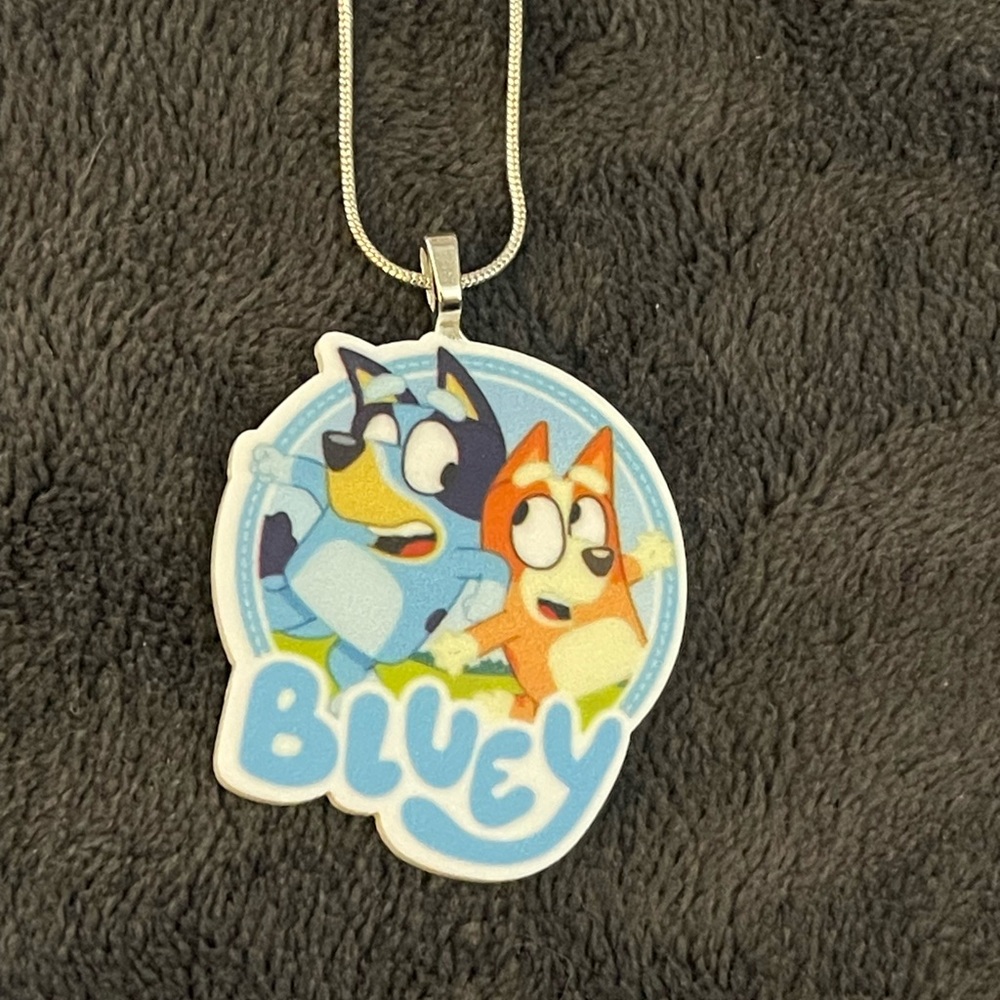 Bluey Pendant Necklace